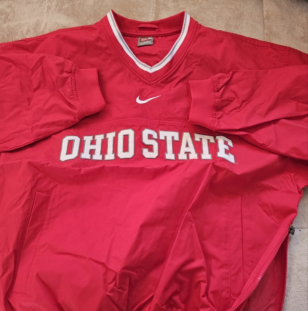 Ohio state nike windbreaker